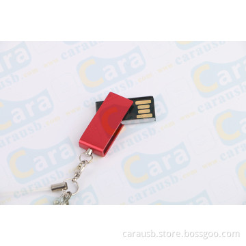 smart phone Metal Mini Swivel usb disk with metal and high-impact plastic